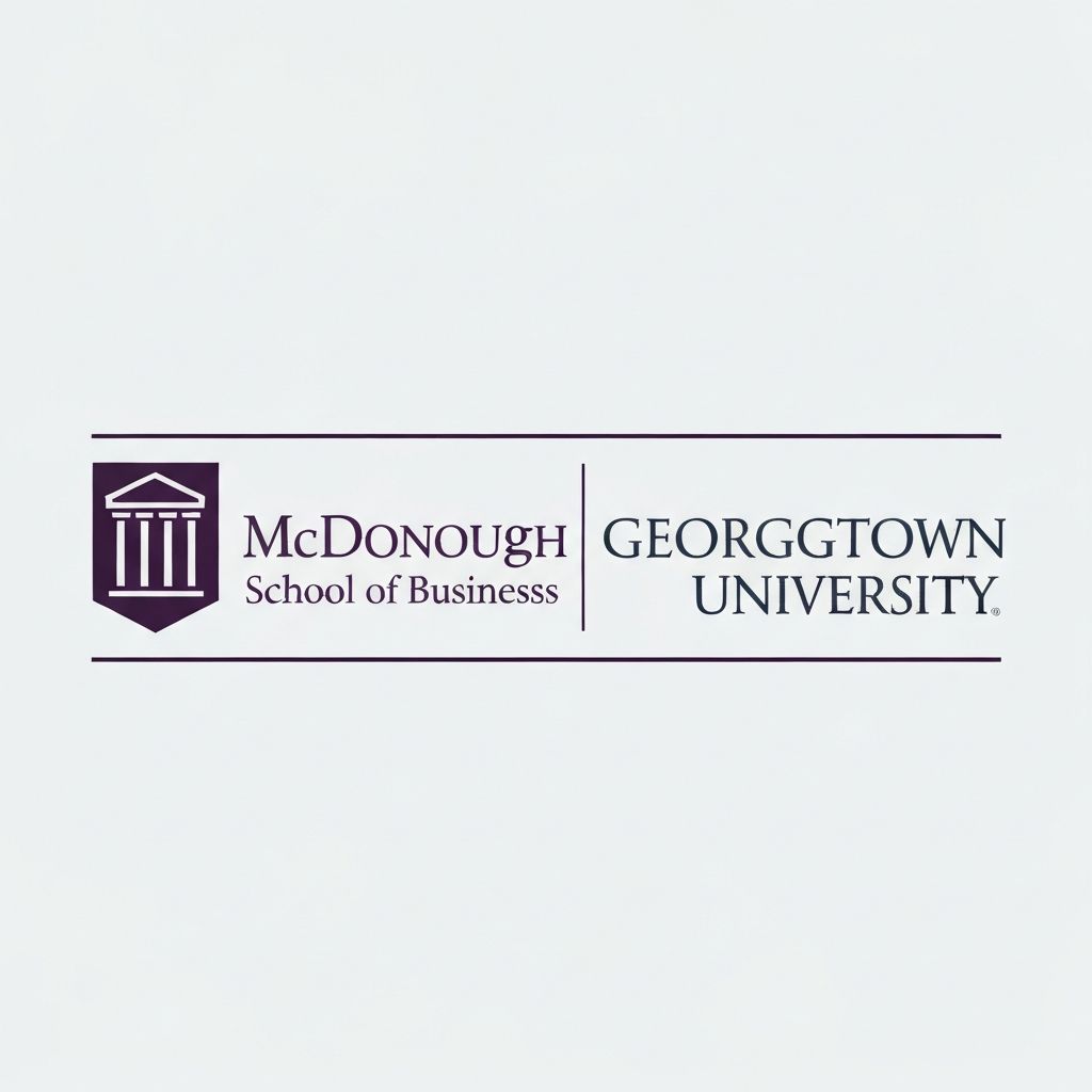 McDonough School of Business logo